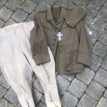 Tenue Aumonier Militaire Calot , veste , croix pectorale et culotte