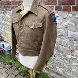 Blouson Pattern 1940 59éme Div Infanterie . Royal Artillery 