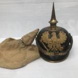 Casque à Pointe Mdle 1895 Officier infanterie et couvre casque 