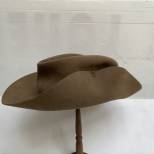 Chapeau tropical Busch Hat en feutrine marron 