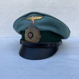 KM Casquette sous officier Artillerie Cotière Drap feldgrau 