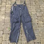 LW Pantalon de vol Mdle Léger en coton gris bleu 