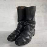 Paire de bottes troupe cloutées Mdle 1866 cuir noir 