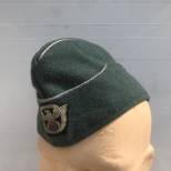 Police/ Gendarmerie  Calot officier , drap vert 