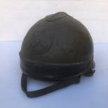 Tankiste Casque Mdle 1919 Peinture kaki 