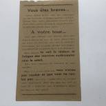 Tract de propagande Vietminh Langue francaise 