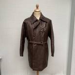 Veste de vol Mdle 1929 Navigant cuir marron Foncé 