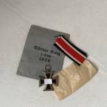 WH Croix de Fer 2ème classe 1939 avec sachet et papier soie