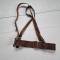 Ceinturon Brelage officier cuir marron 