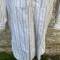 Chemise Troupe Mdle 1877 coton blanc rayé