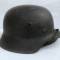 Heer casque Mdle 1942 , Un insigne et jugulaire 