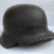 Heer casque Mdle 1942 , Un insigne et jugulaire 