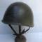 Italie Casque Mdle 1933 vert insigne Artillerie et jugulaire 