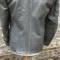 KM Veste navigant cuir gris 