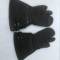 LW Paire de gants de vol cuir noir 