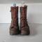 Paire de bottes de saut TAP  Mdle 1950 cuir marron 