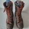 Paire de bottes de saut TAP  Mdle 1950 cuir marron 