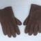 Paire de gants Officier cuir marron rougeatre 