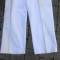 Pantalon droit matelot coton blanc 