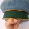 Reich Post Casquette sous officier en drap feldgrau 