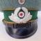 Reich Post Casquette sous officier en drap feldgrau 