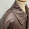 Veste de vol Mdle 1929 Navigant cuir marron Foncé 