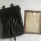 WH Porte cartes Mdle 1937 cuir noir et liseuse 