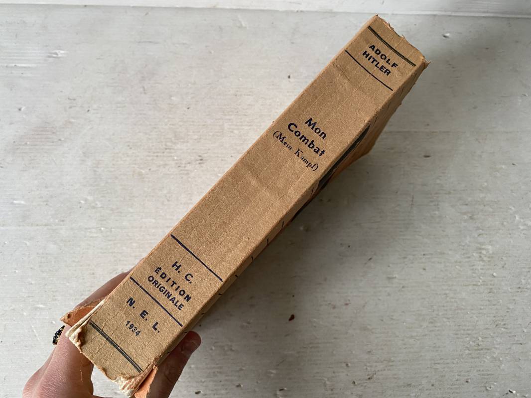 Mein Kampf édition Originale Française 1934 Pdf Livre 'Mein Kampf' A. Hitler Edition francaise 1934 - Ventes d