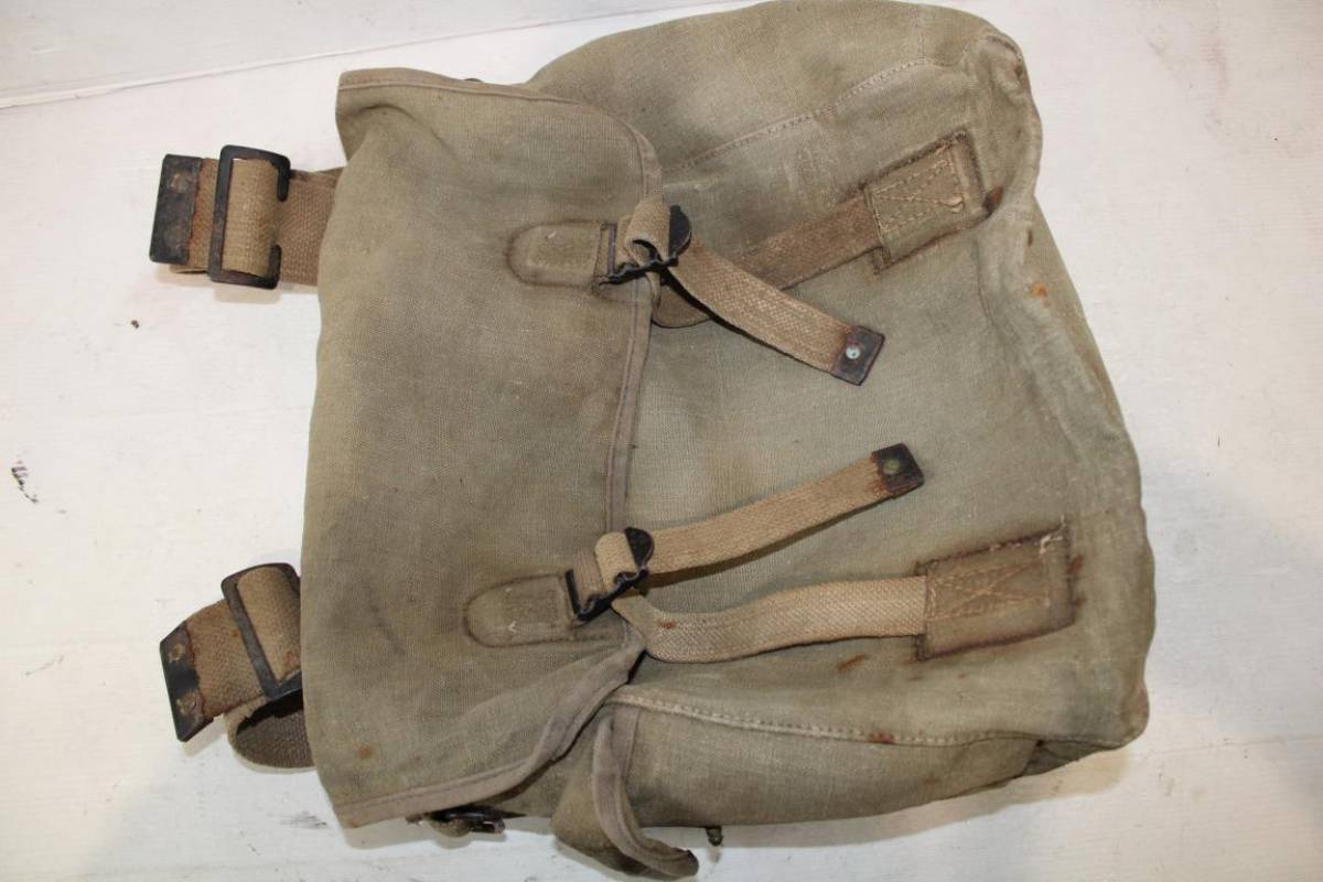 Sac à Dos Militaire TAP Modèle 1955 - Authentique, Utilisé Par Commandos, Légion, Paras Pendant La Guerre D'Algérie (AFN)